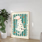 Dalmation Print / kids dog illustration / Nursery Art / Kids Room / Art / Print / Gifts for Her / kids / dog poster / Colour Pop / Bright