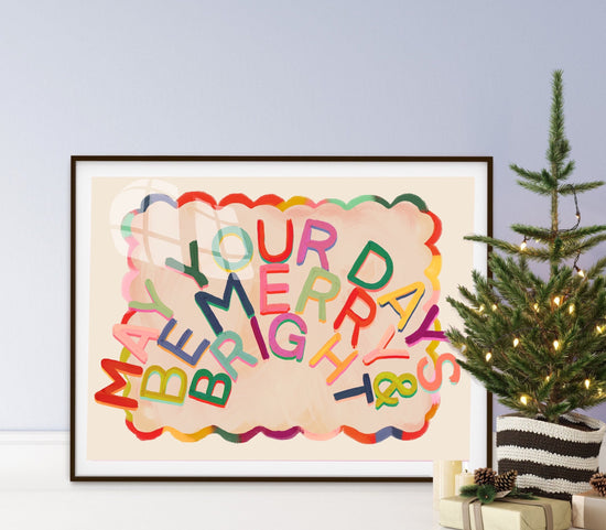 Merry and Bright | Unframed