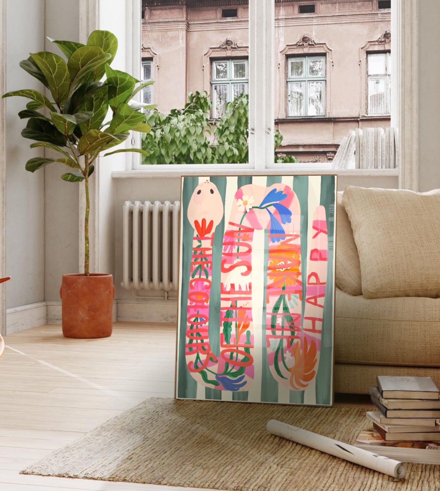 Colours of the Sun | Unframed