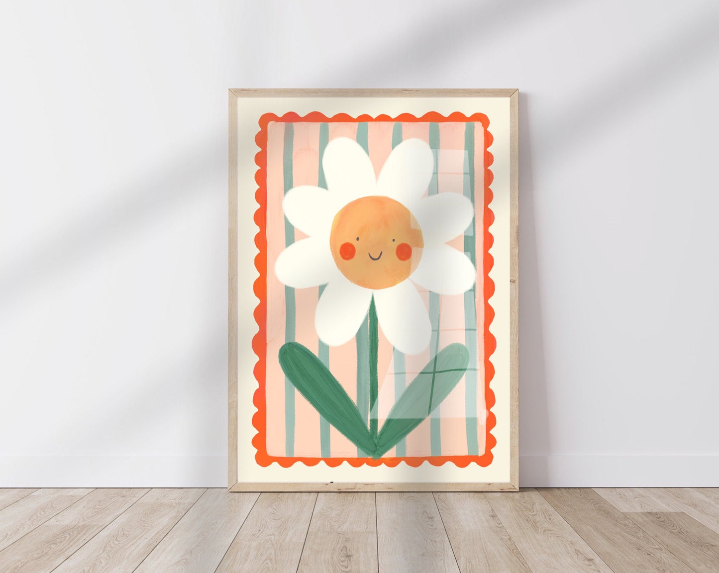 Smiley Flower | Unframed