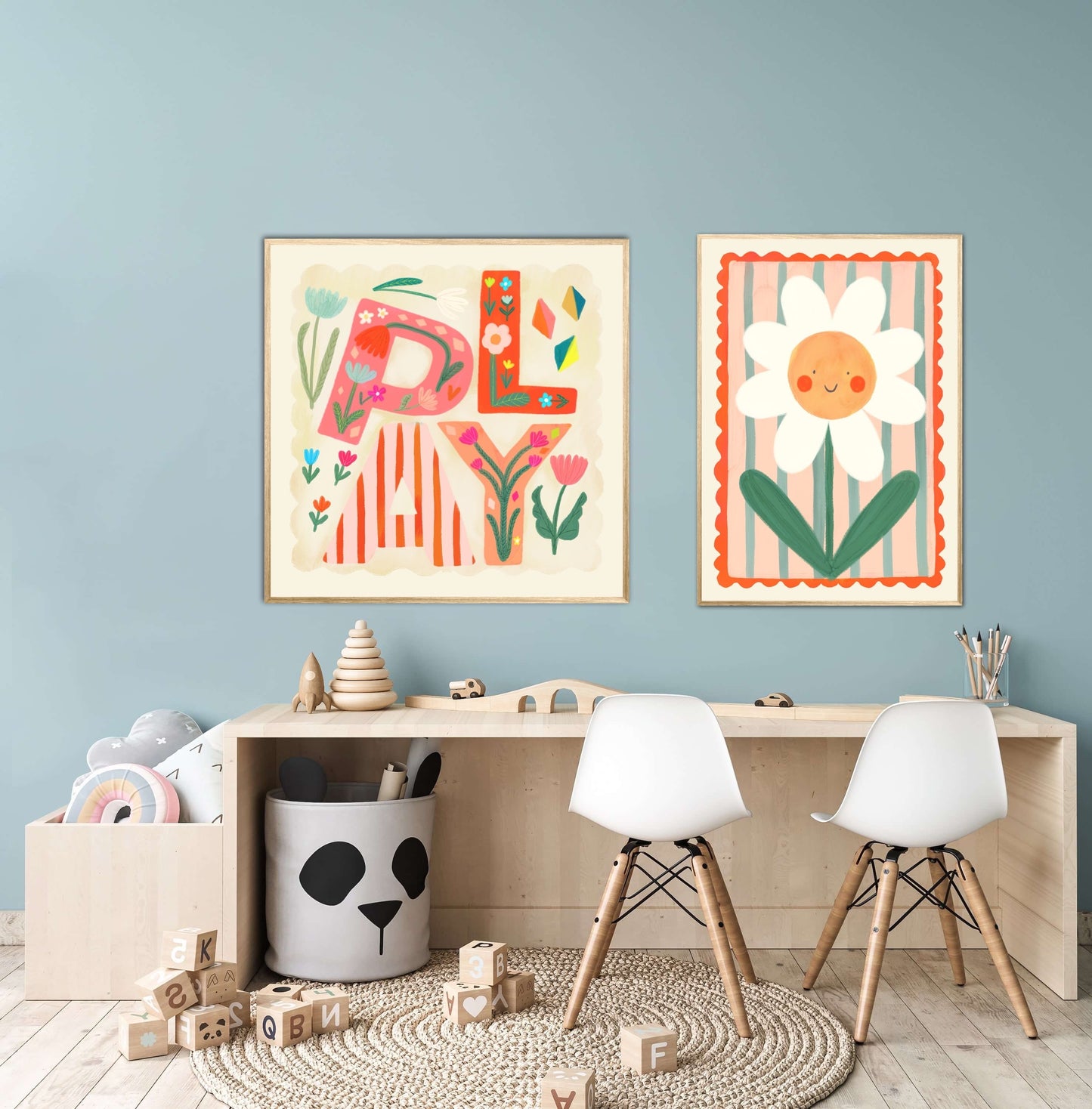 Smiley Flower | Unframed