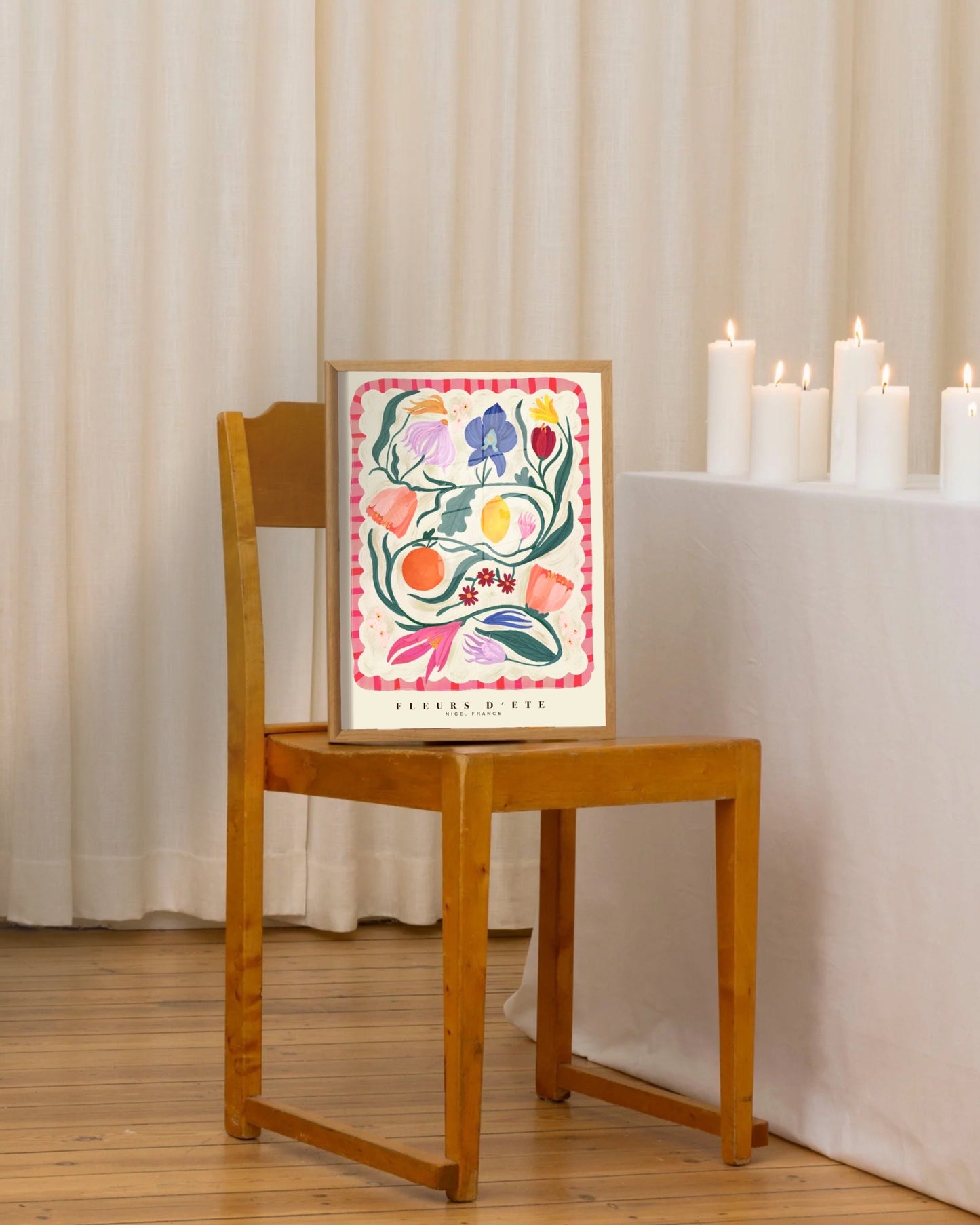 Fleurs D’été | Unframed