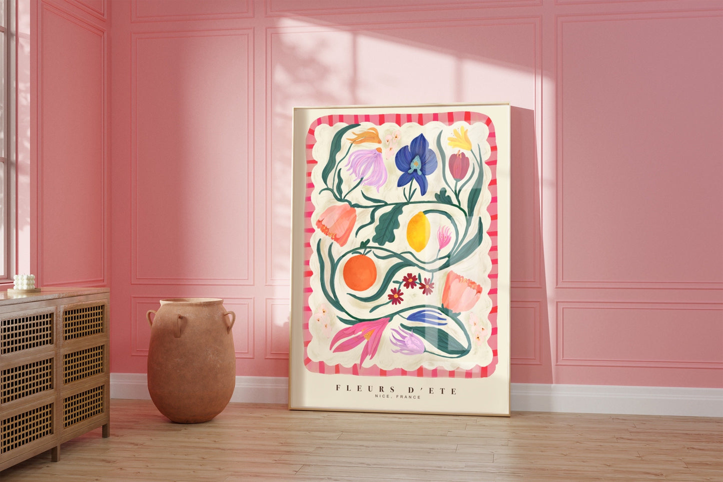 Fleurs D’été | Unframed