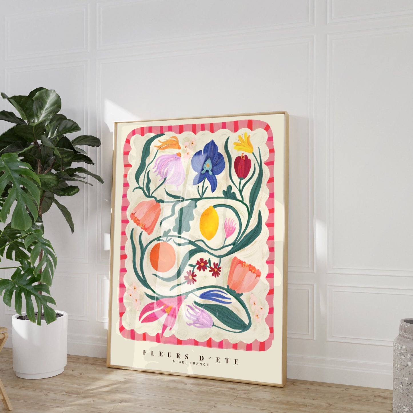 Fleurs D’été | Unframed