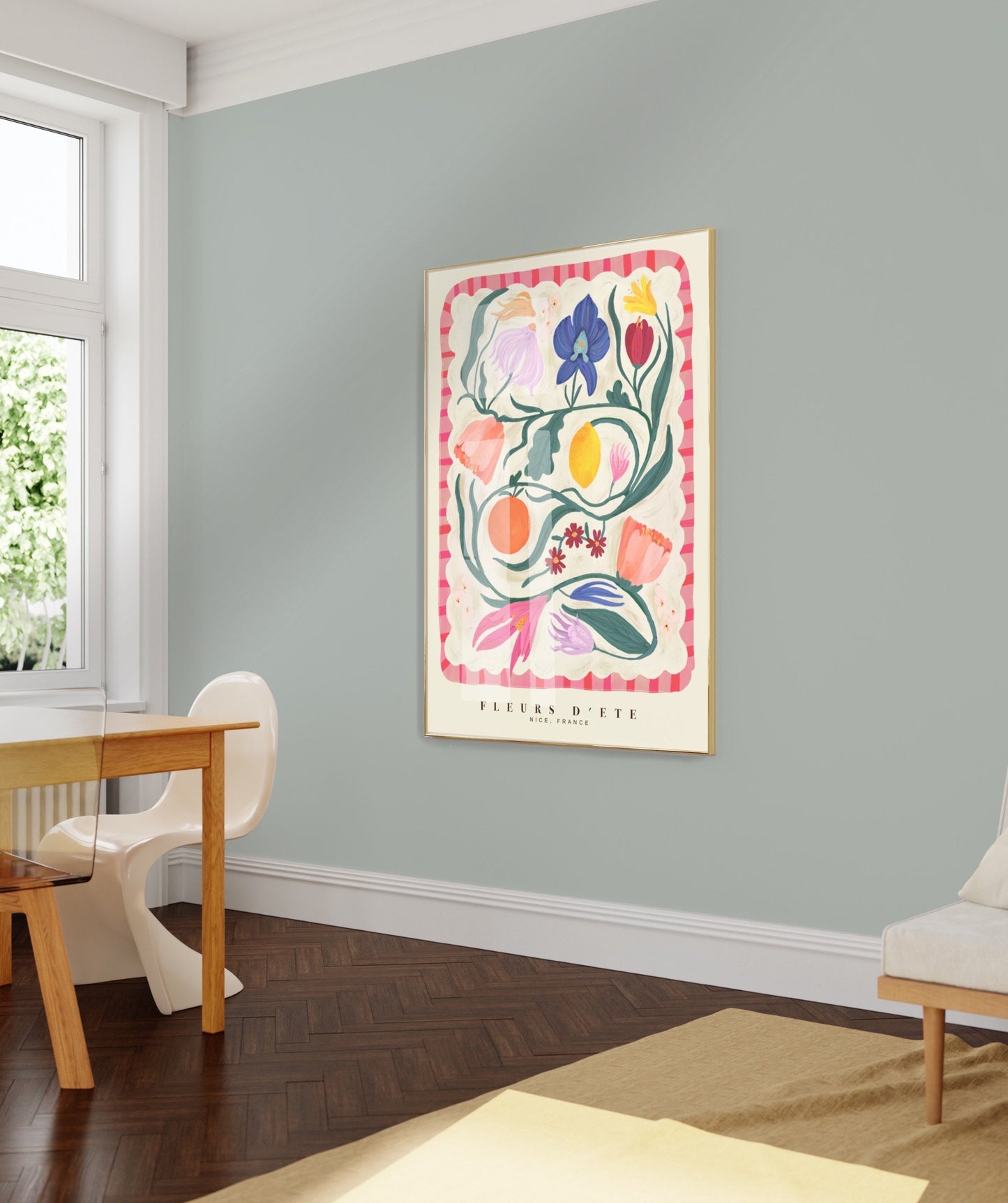 Fleurs D’été | Unframed