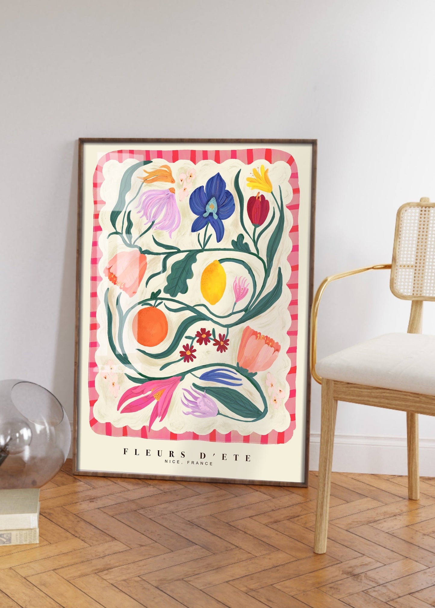 Fleurs D’été | Unframed