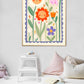 Spring Day / Flower illustration / Eco / Nursery Art / Kids Room / Art / Print / Gifts for Her / kids / Flowers / Colour Pop / Bright