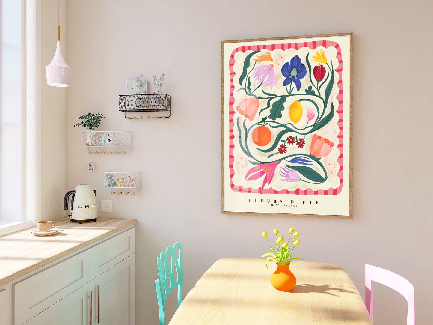 Fleurs D’été | Unframed