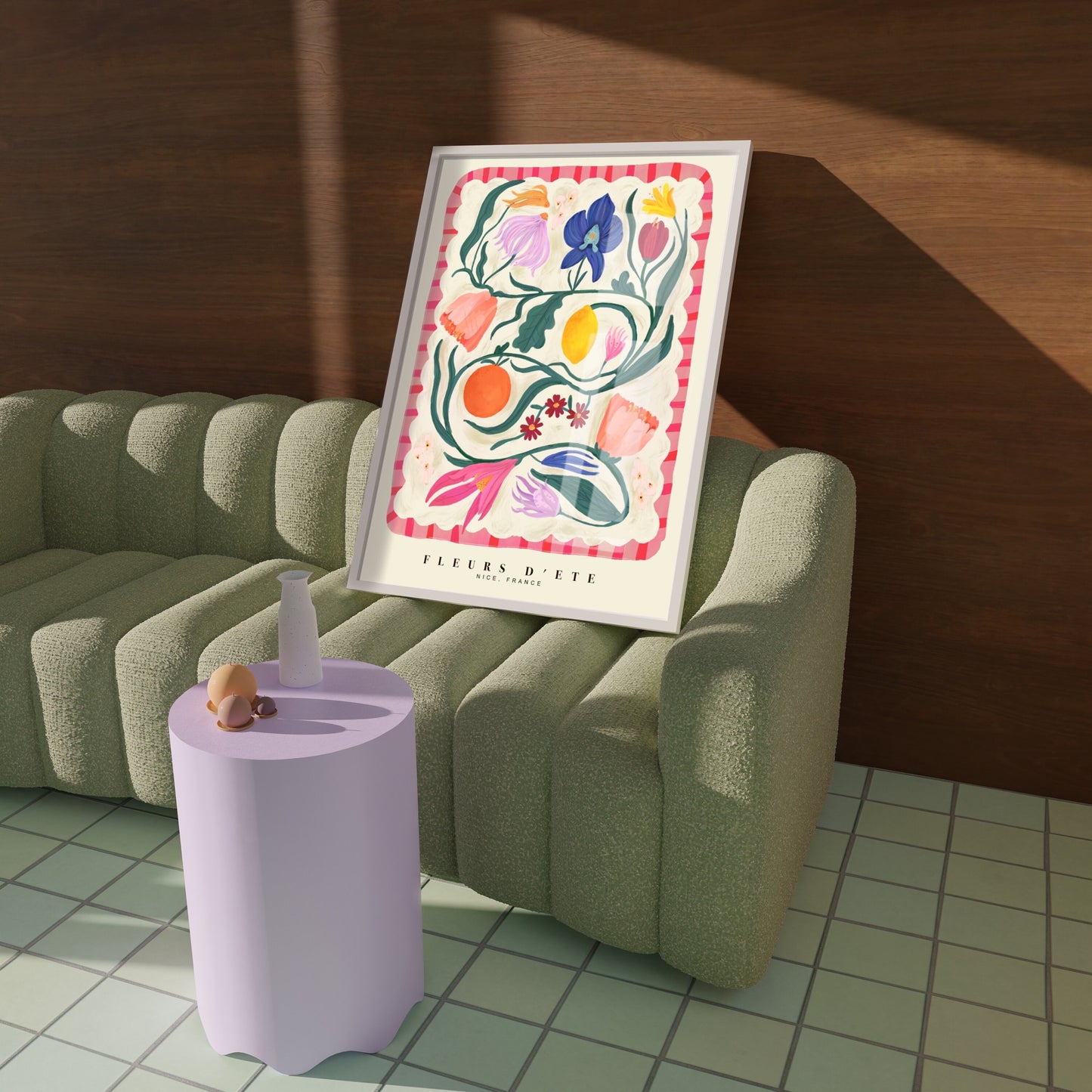 Fleurs D’été | Unframed