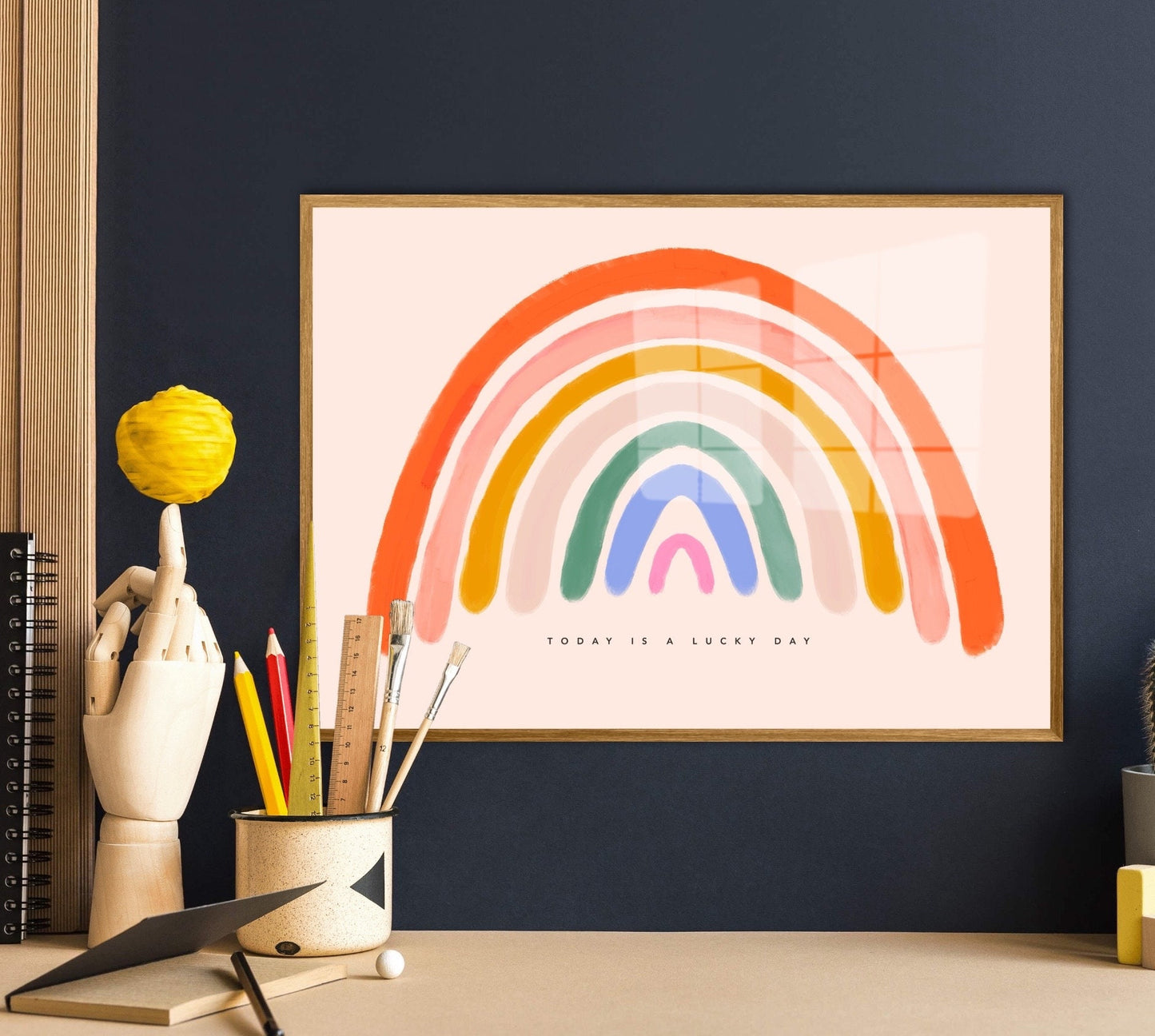 Happy Rainbow | Unframed