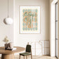 Line Drawing Bouquet | Unframed