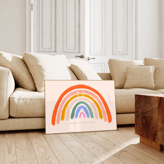 Happy Rainbow | Unframed