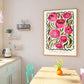 Summer Peony, Colourful Quirky Handrawn Art, Peonies, Colourful Art, Bright Colourful Art Print, Modern Art Print, Gallery Wall, Bathroom,