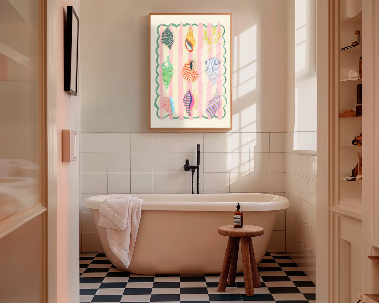 Colourful Shells | Unframed