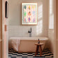 Colourful Shells/ Bathroom Print / Beach Print / Shell Art / Colourful Bathroom/ Maximalist / shell / Wall Art / shells / Summer Print /