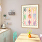 Colourful Shells/ Bathroom Print / Beach Print / Shell Art / Colourful Bathroom/ Maximalist / shell / Wall Art / shells / Summer Print /