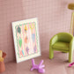 Colourful Shells/ Bathroom Print / Beach Print / Shell Art / Colourful Bathroom/ Maximalist / shell / Wall Art / shells / Summer Print /