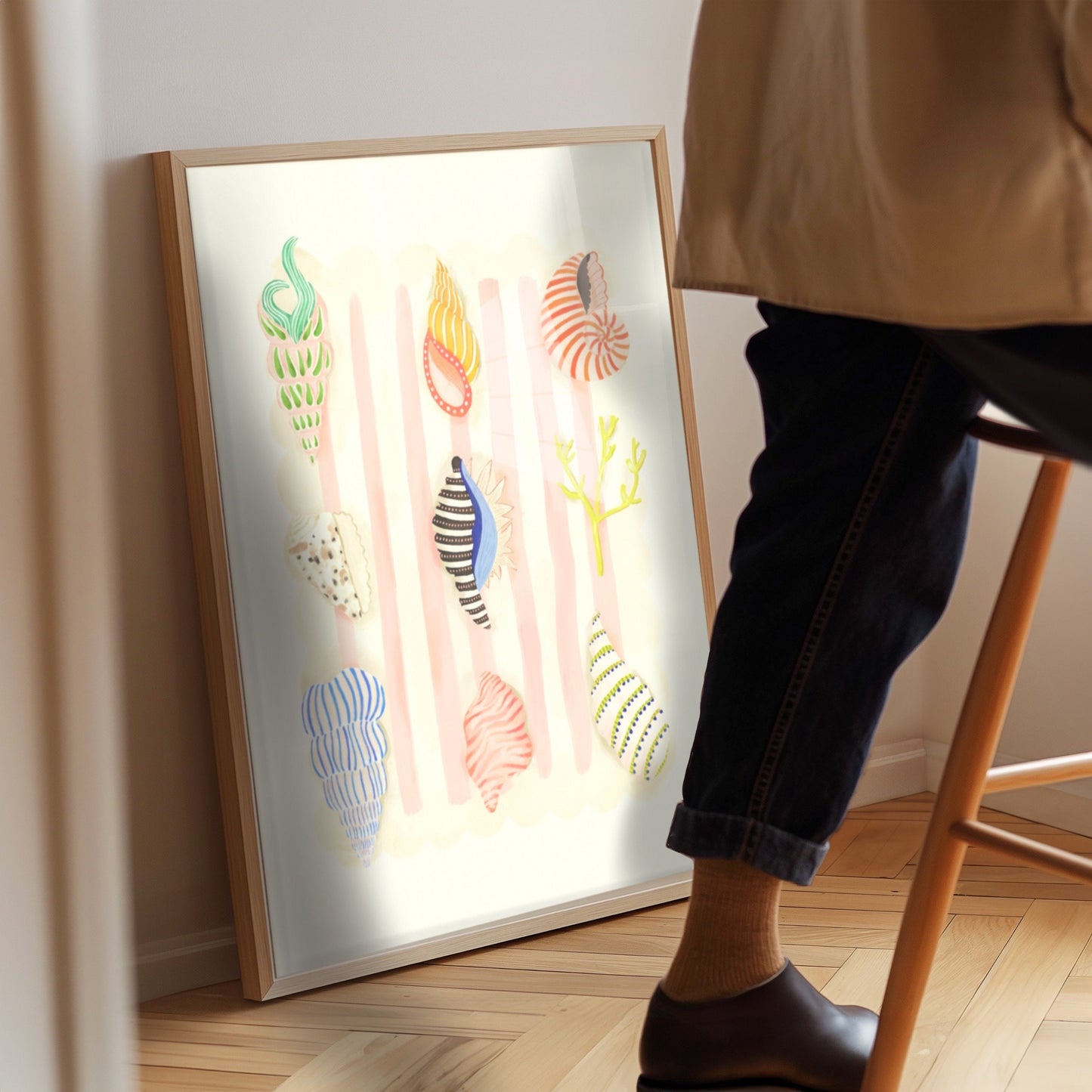 Beach Combing | Unframed