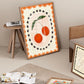 Cherry with Border | Unframed