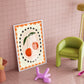 Cherry with Border | UNframed