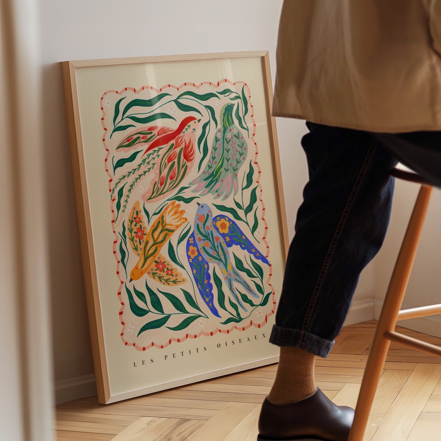 Four Little Birds | Unframed