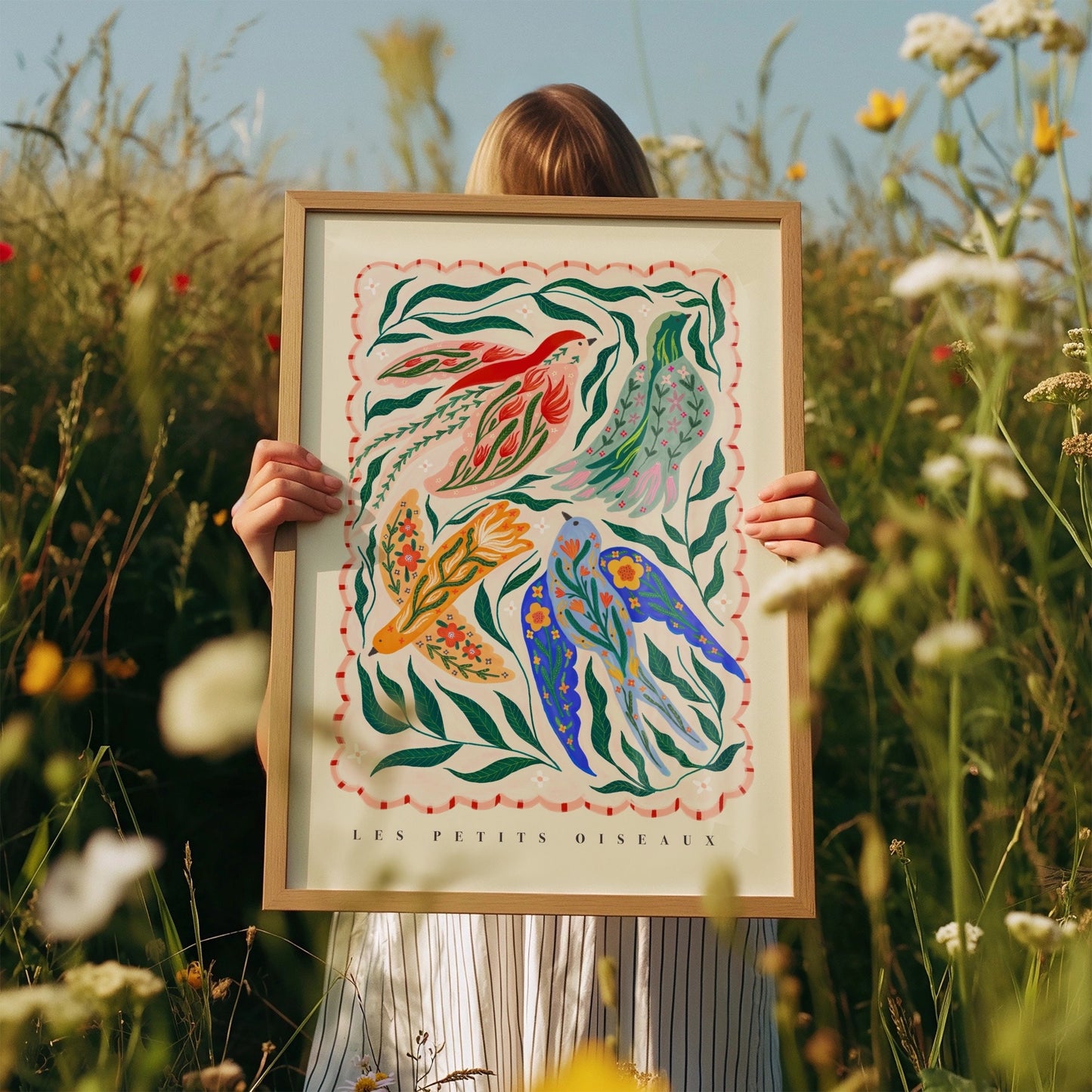 Four Little Birds | Unframed