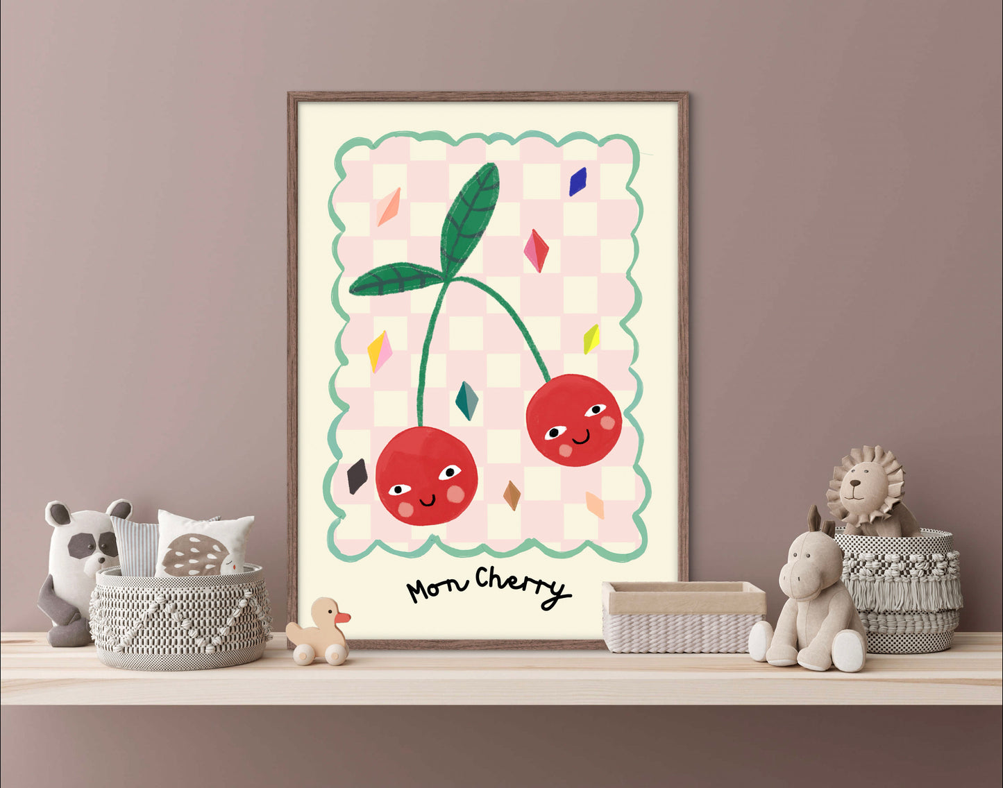 Mon Cherry | Unframed