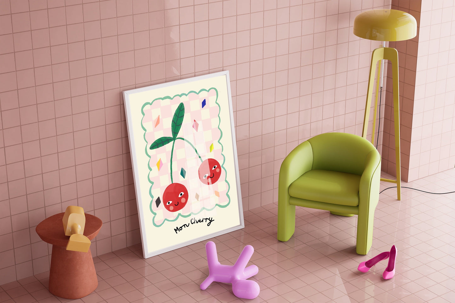 Mon Cherry | Unframed