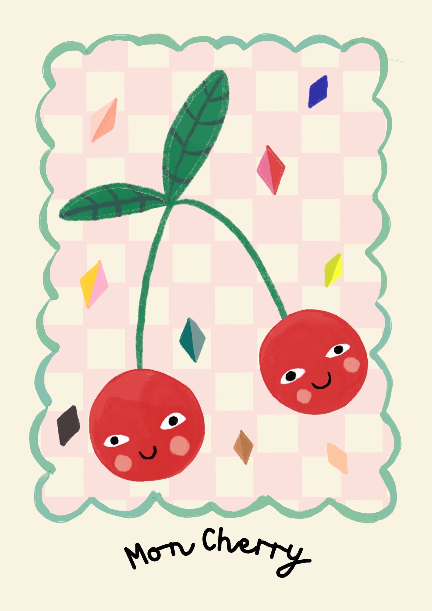 Mon Cherry | Unframed