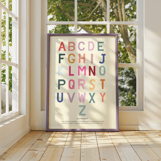 Alphabet | Unframed