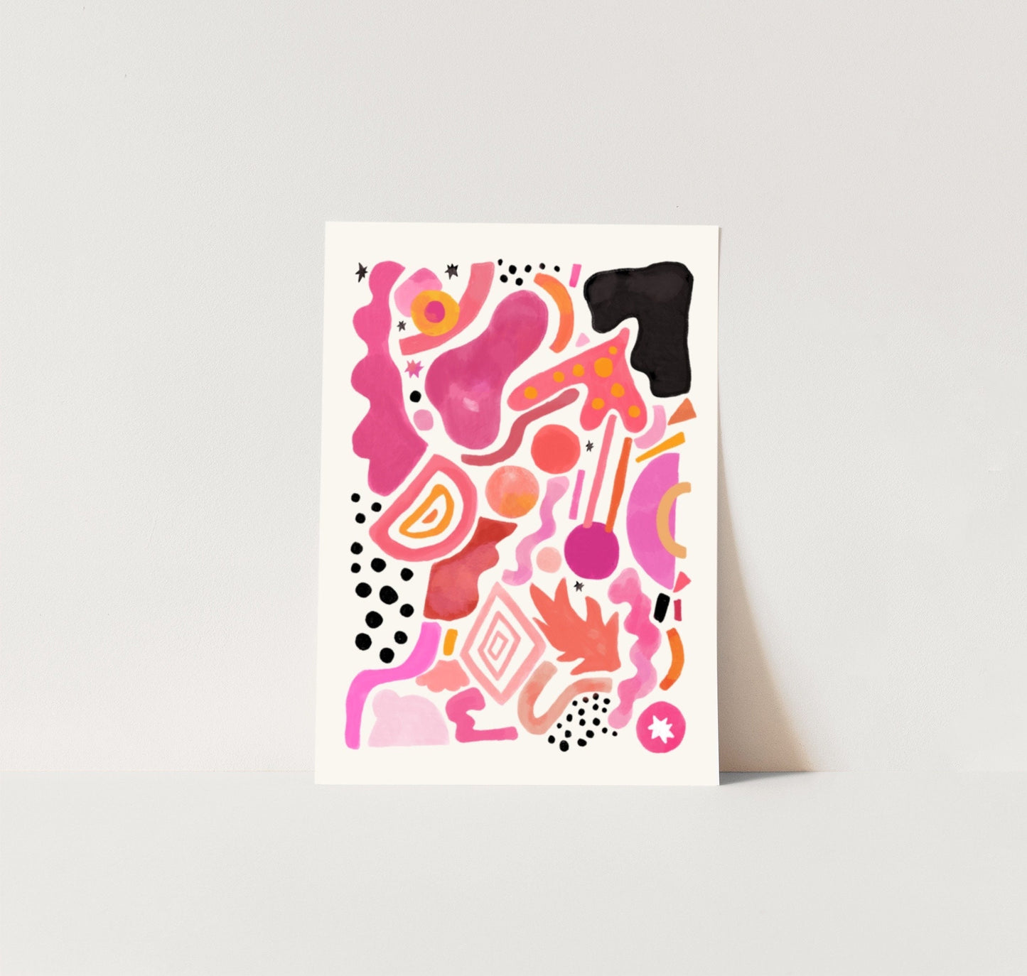 Pink Abstract | Unframed