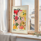 Foire d’été / Peony Print / Fruit Print / Still Life / Summer Print / French Print / Fruit / Wall Art / Tropical Print / Botanical Print
