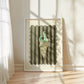 Pink and Green Shell | Unframed