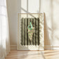 Pink and Green Shell/ Bathroom Print / Beach Print / Shell Art / Colourful Bathroom/ Maximalist / shell / Wall Art / shells / Summer Print /