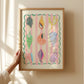 Colourful Shells | Unframed