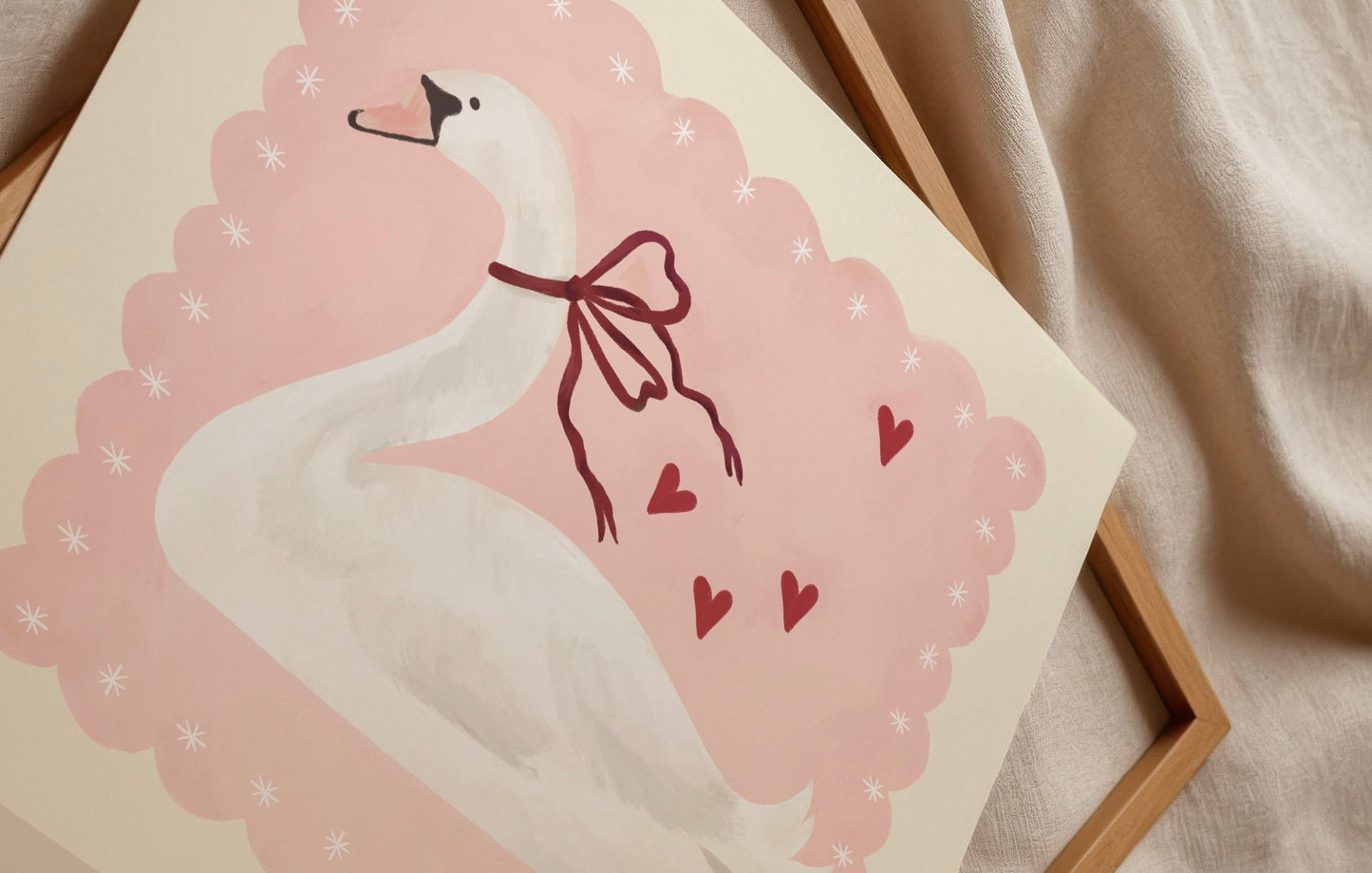 Sweet Swan | Unframed