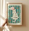 Dalmation Print / kids dog illustration / Nursery Art / Kids Room / Art / Print / Gifts for Her / kids / dog poster / Colour Pop / Bright