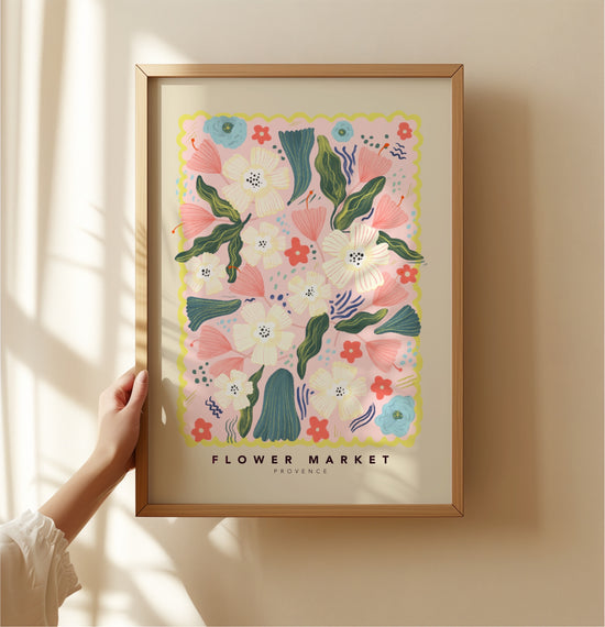 Provence Flower Market | Unframed