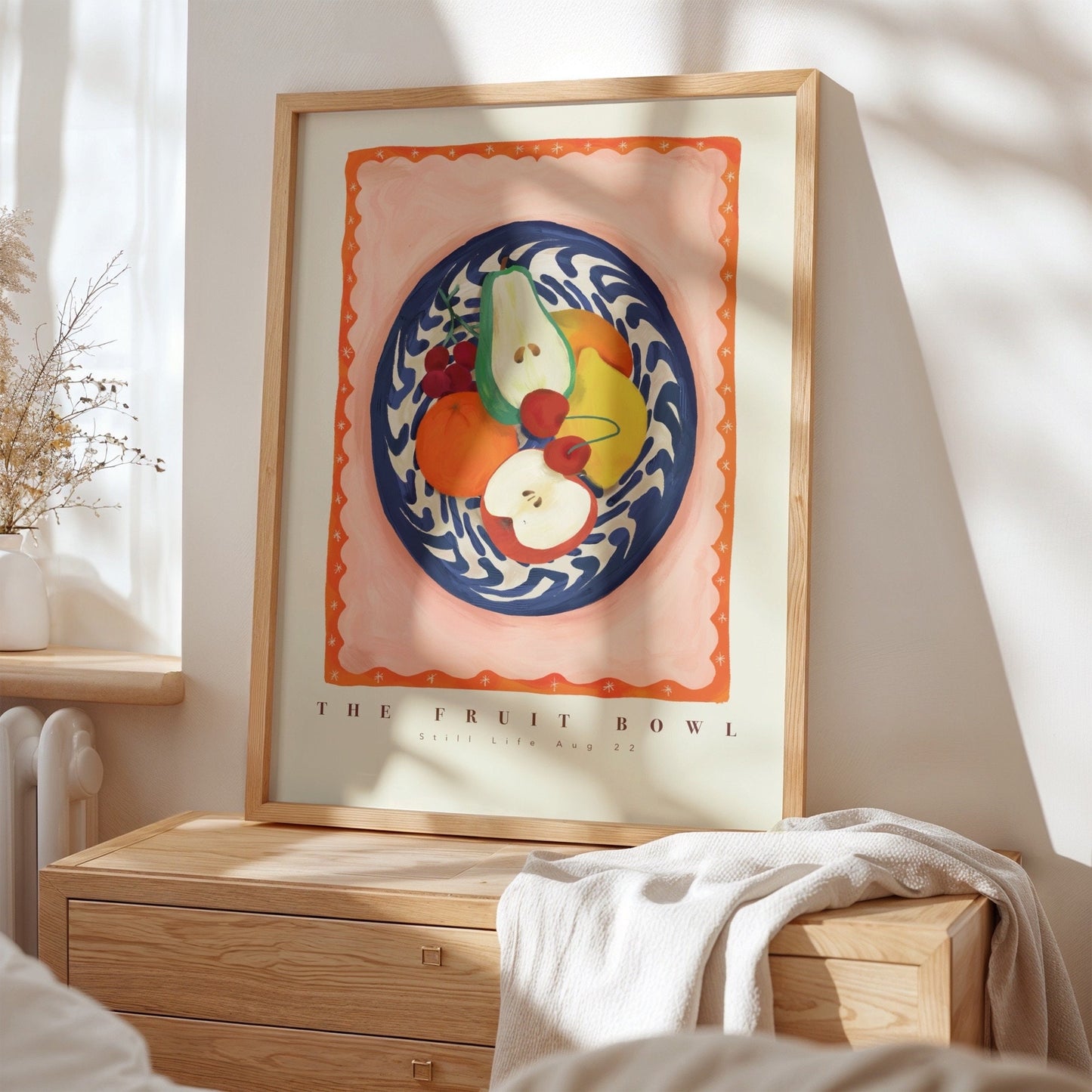 Flat Fruit Bowl | Unframed