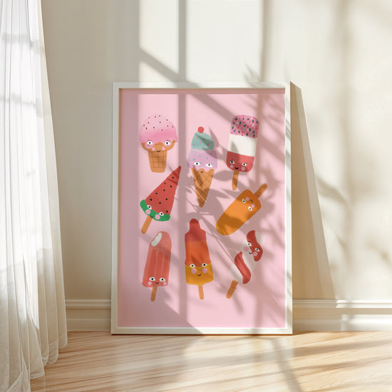 Ice Cream | More Colours | Unframed