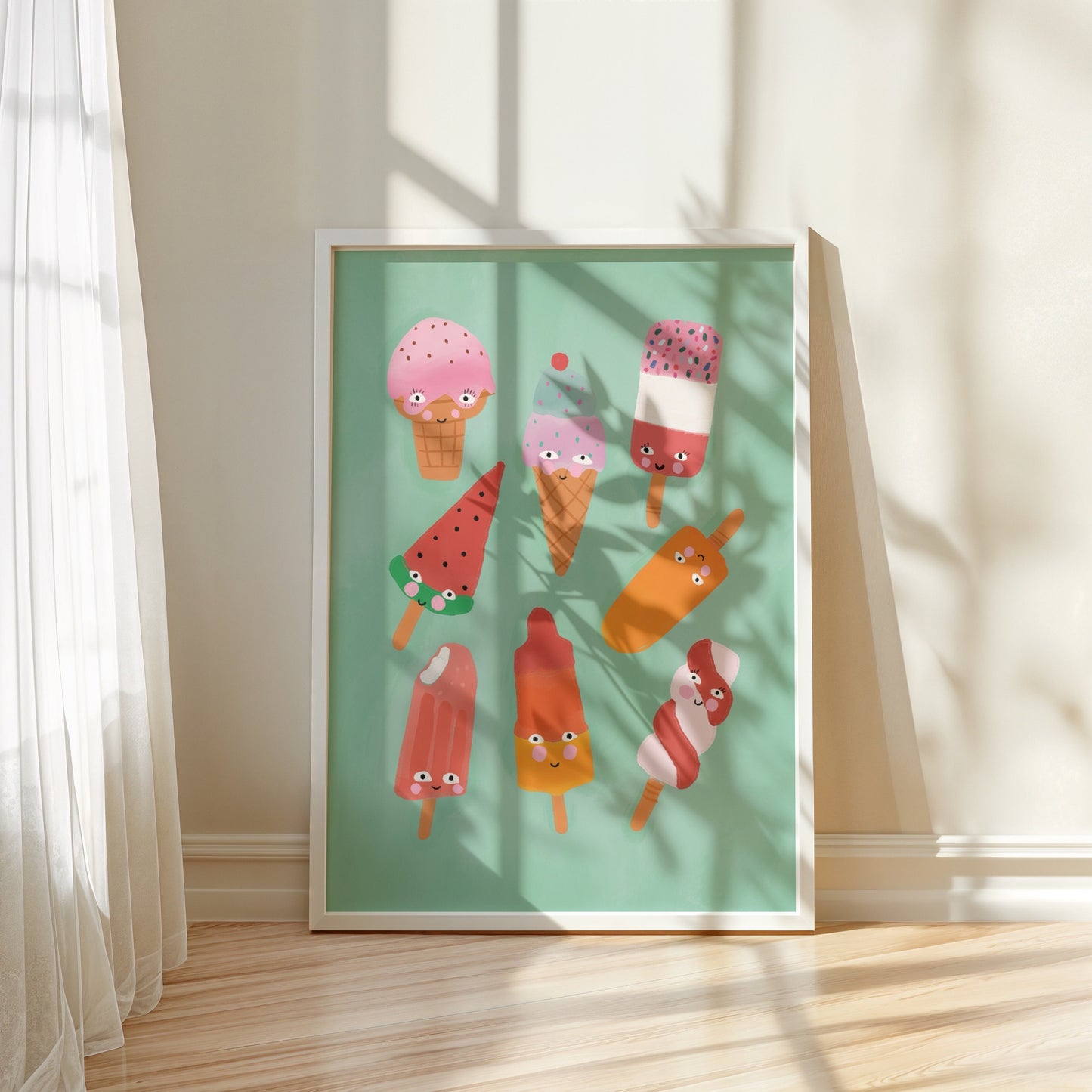 Ice Cream | More Colours | Unframed