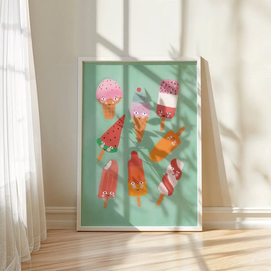 Ice Cream | More Colours | Unframed