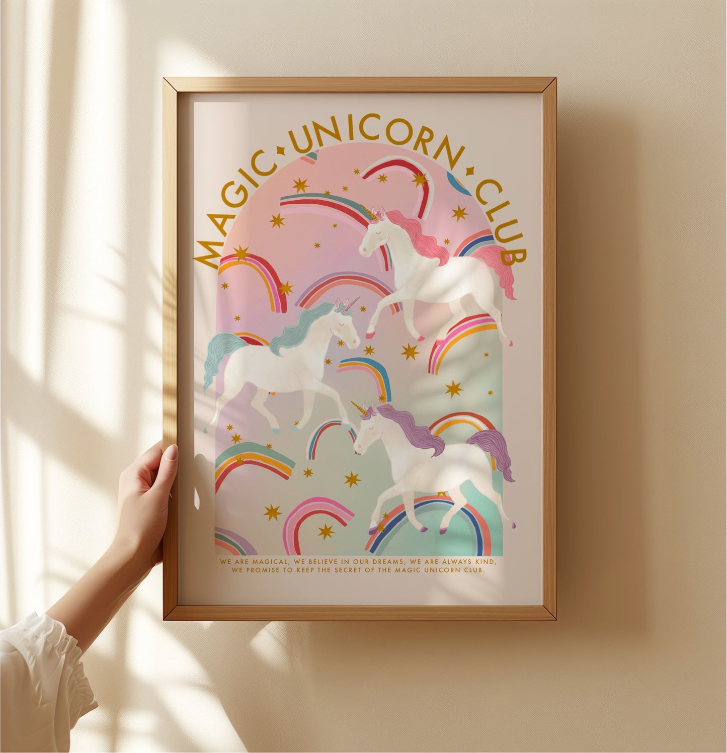 Magic Unicorn Club | Unframed