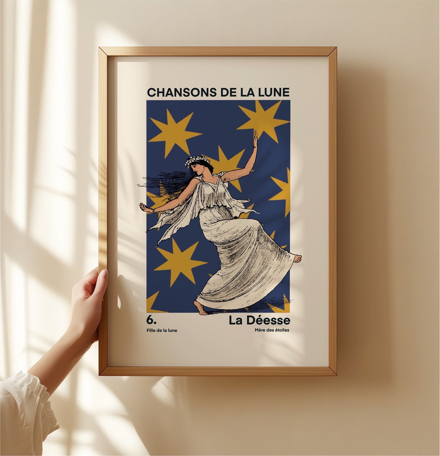 Moon Dance Blue | Unframed