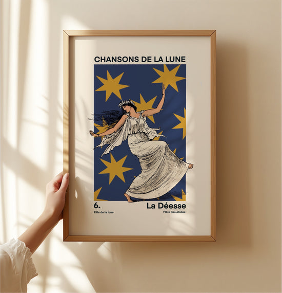 Moon Dance Blue | Unframed