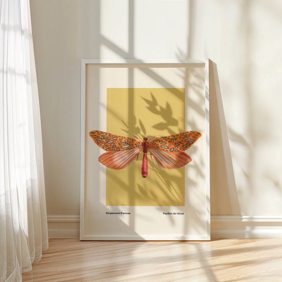 Yellow Moth | Unframed