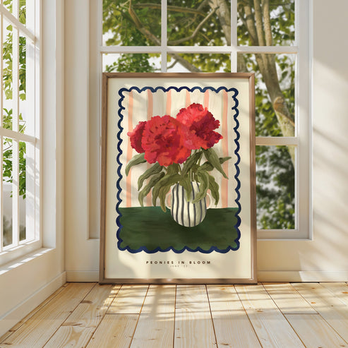 Peony Vase | Unframed