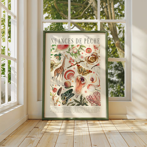 Shades of Peach | Unframed