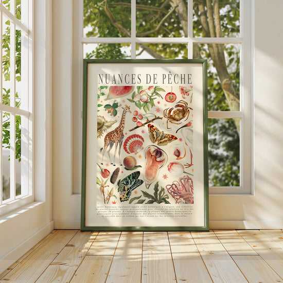 Shades of Peach | Unframed