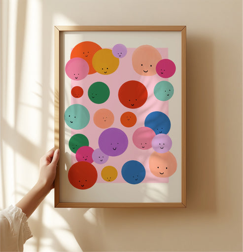 Smiley Faces | Unframed